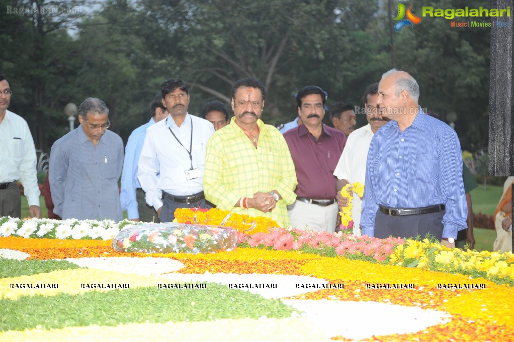 NTR Family Members at NTR Ghat