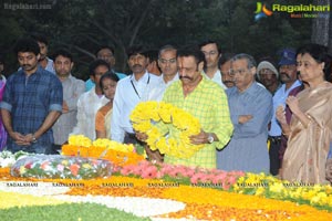 NTR Family Members at NTR Ghat