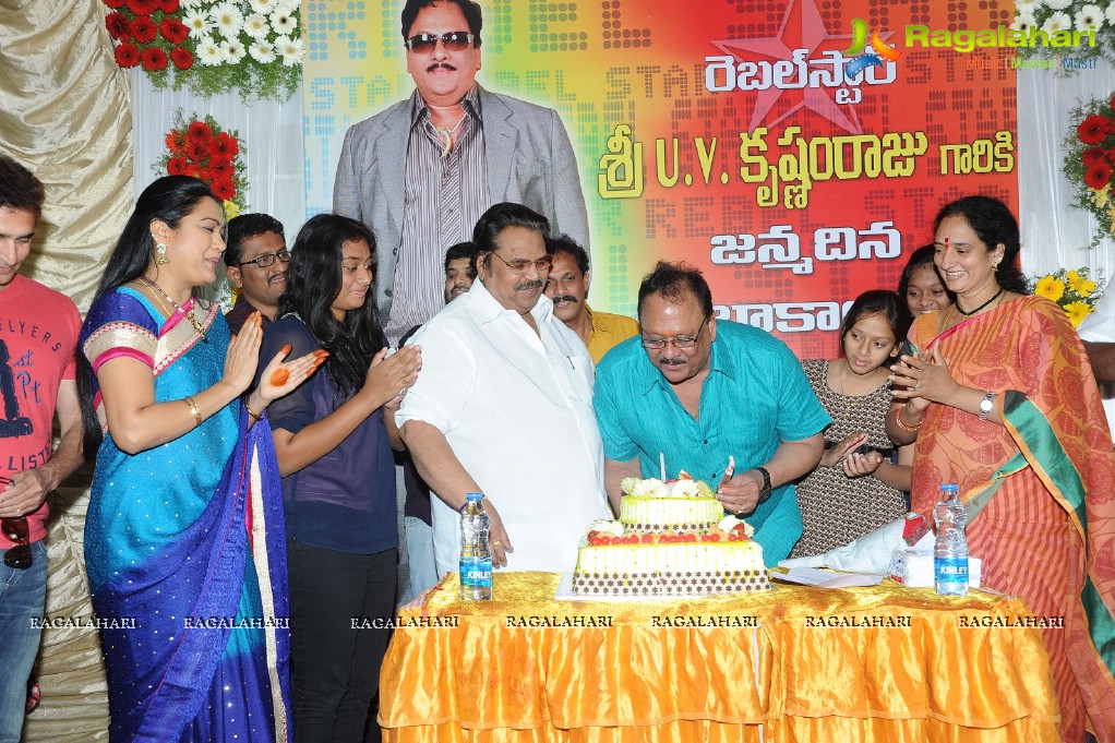 Krishnam Raju Birthday 2014 Celebrations