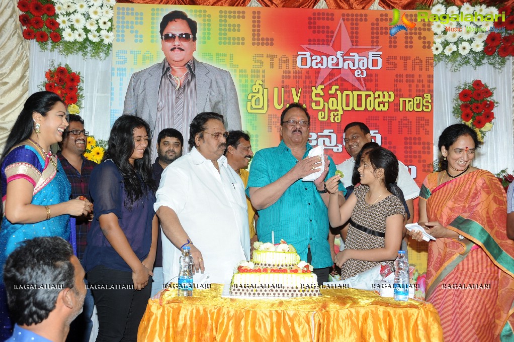 Krishnam Raju Birthday 2014 Celebrations