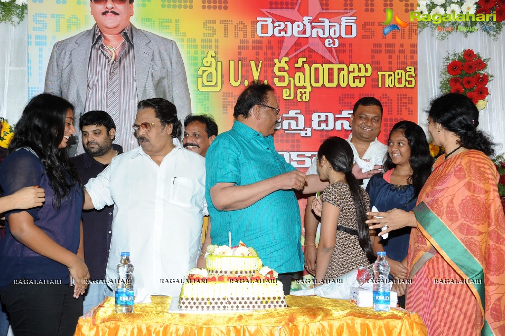 Krishnam Raju Birthday 2014 Celebrations