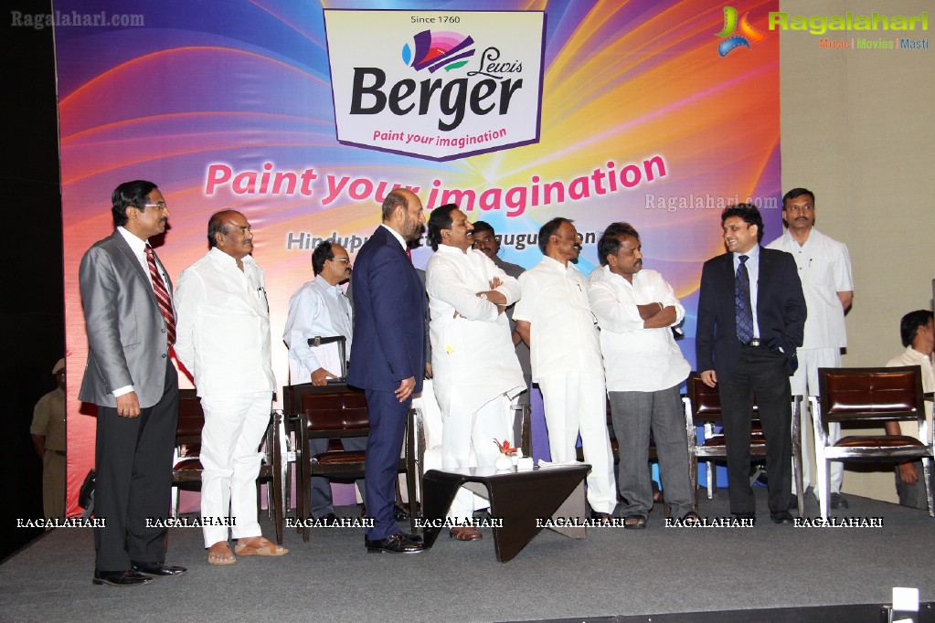 CM Kiran Kumar Reddy Inaugurates Berger Paints New Facility in Hindupur