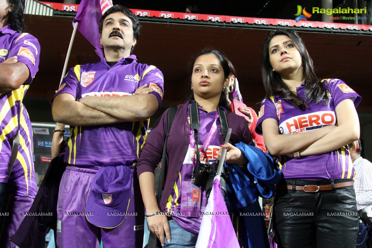 CCL 4: Karnataka Bulldozers Vs Bengal Tigers