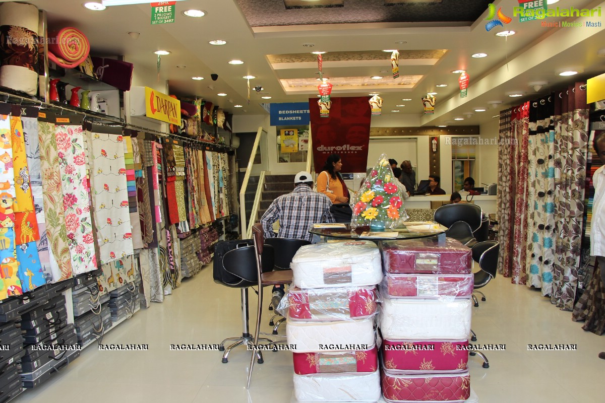 Shraddha Das launches Darpan Sankranthi Curtain Packages