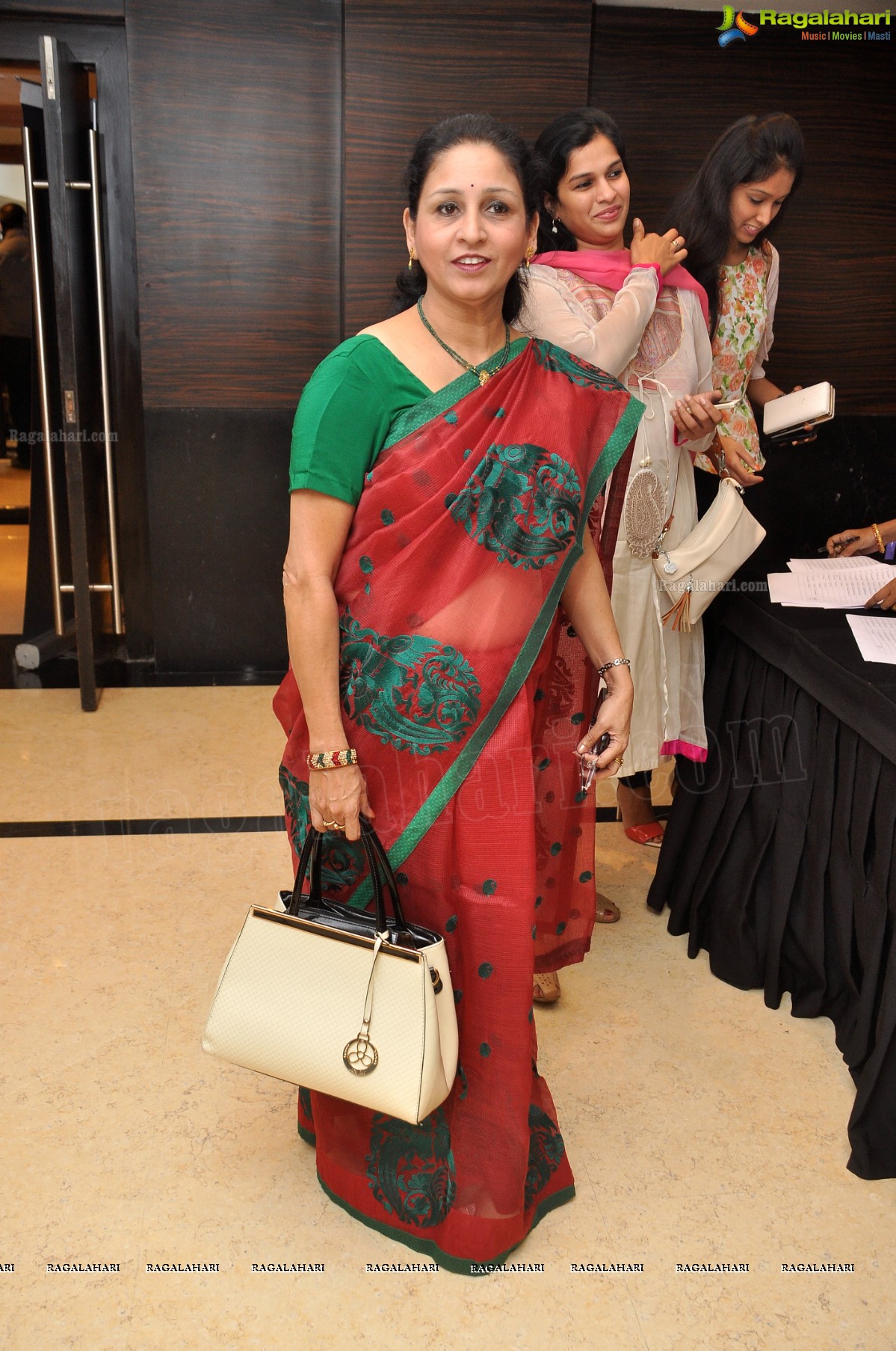 Smriti Z Irani interacts with FLO Members, Hyderabad