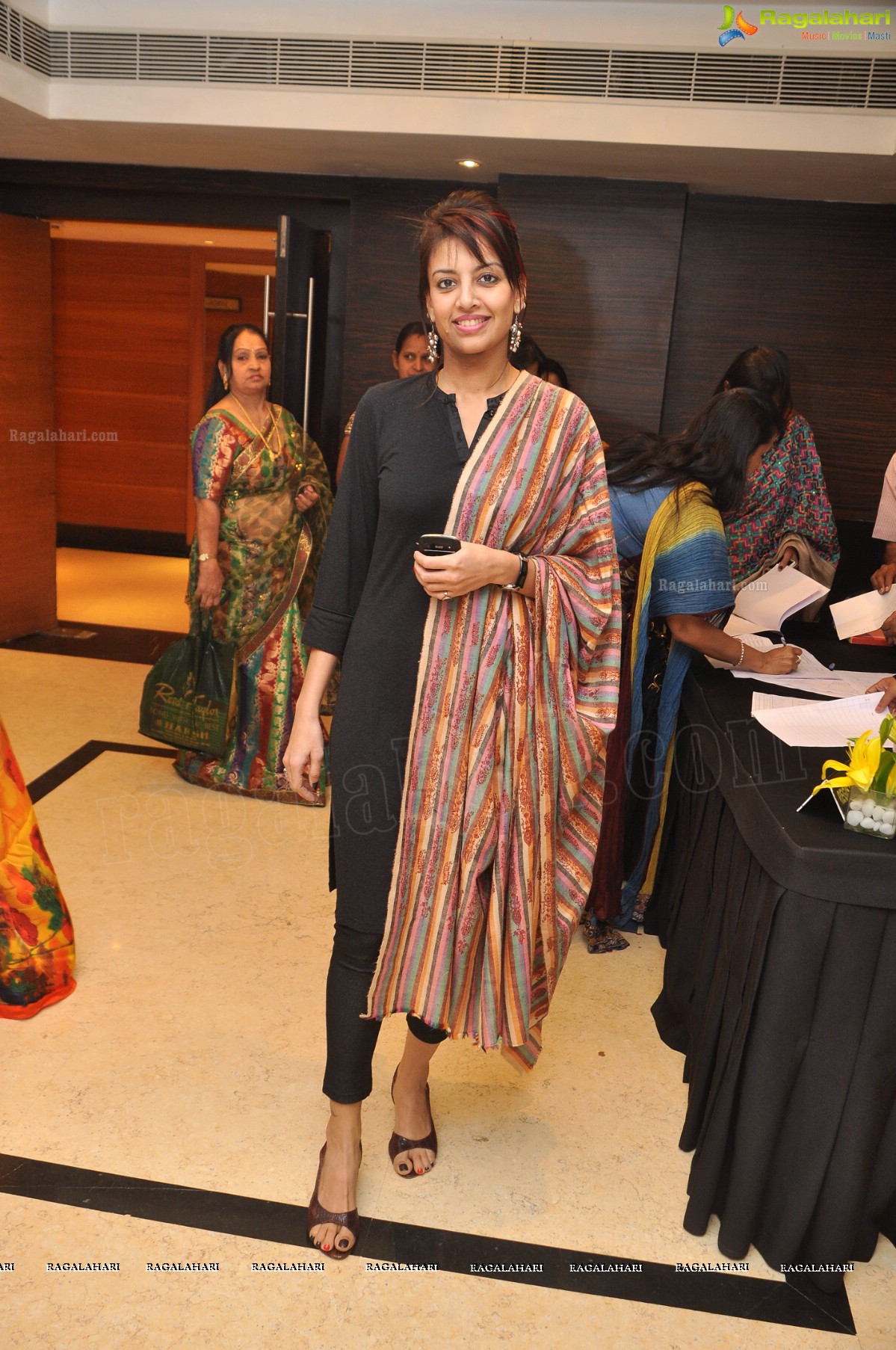 Smriti Z Irani interacts with FLO Members, Hyderabad