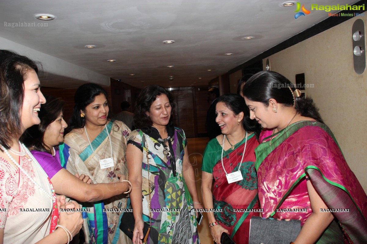Smriti Z Irani interacts with FLO Members, Hyderabad