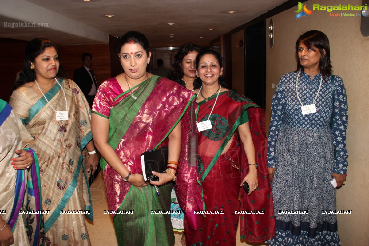 Smriti Z Irani interacts with FLO Members, Hyderabad