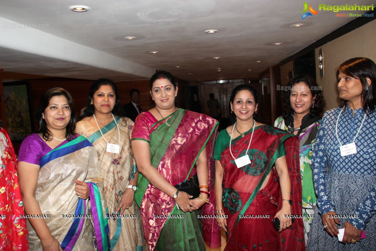 Smriti Z Irani interacts with FLO Members, Hyderabad