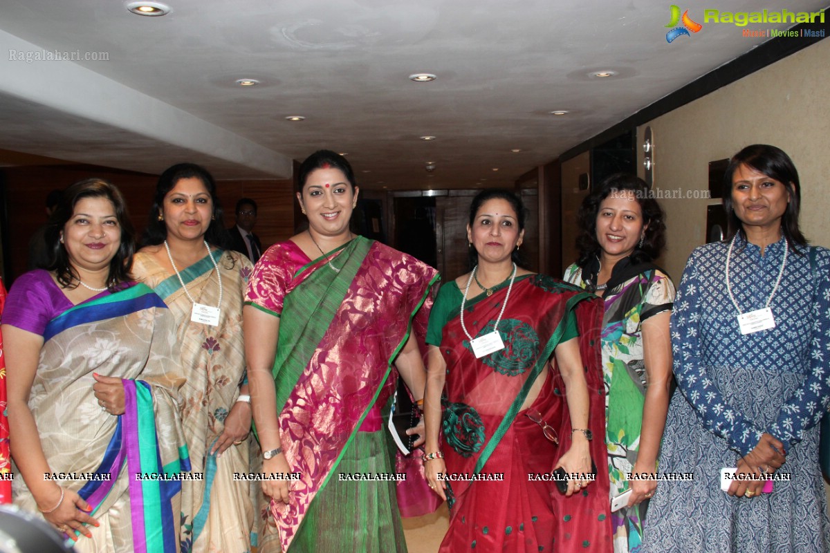 Smriti Z Irani interacts with FLO Members, Hyderabad