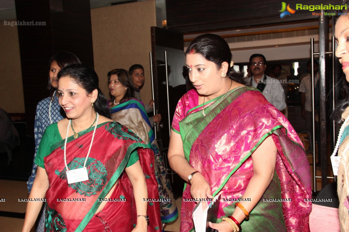 Smriti Z Irani interacts with FLO Members, Hyderabad