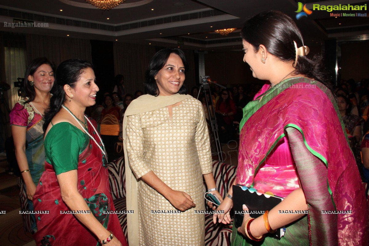 Smriti Z Irani interacts with FLO Members, Hyderabad