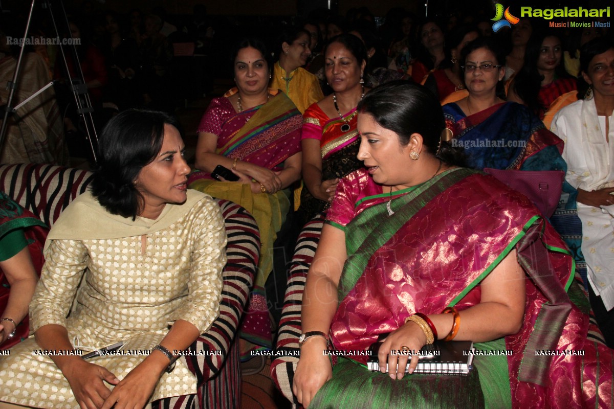 Smriti Z Irani interacts with FLO Members, Hyderabad