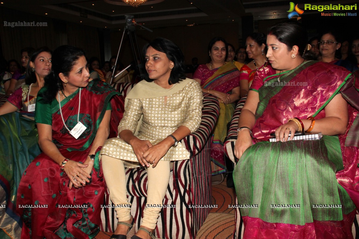 Smriti Z Irani interacts with FLO Members, Hyderabad