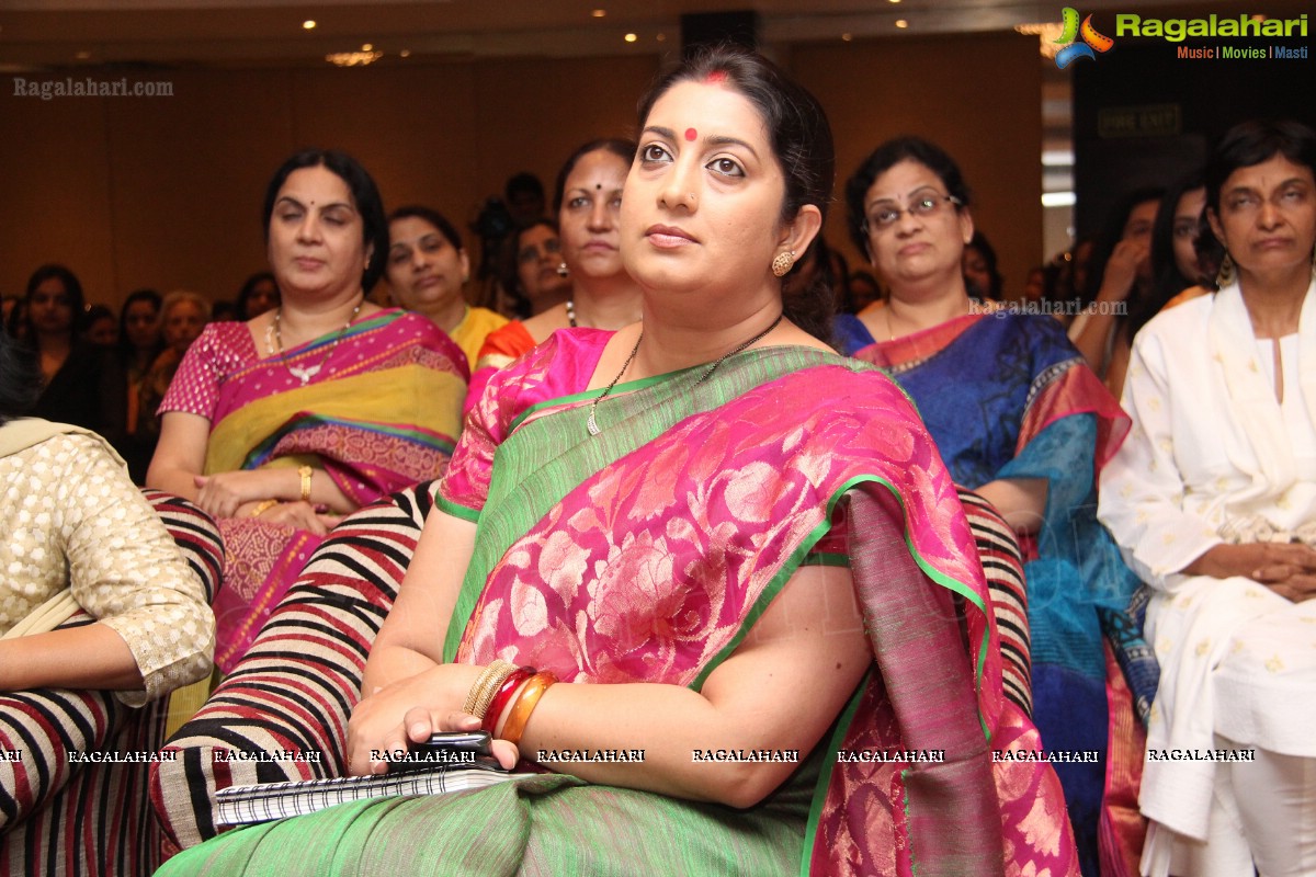 Smriti Z Irani interacts with FLO Members, Hyderabad