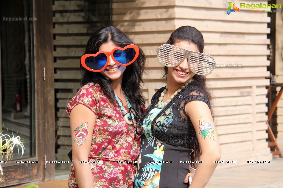 Hawaiian Pool Party at Marriot - Hosted by Jyothi & Sanchu