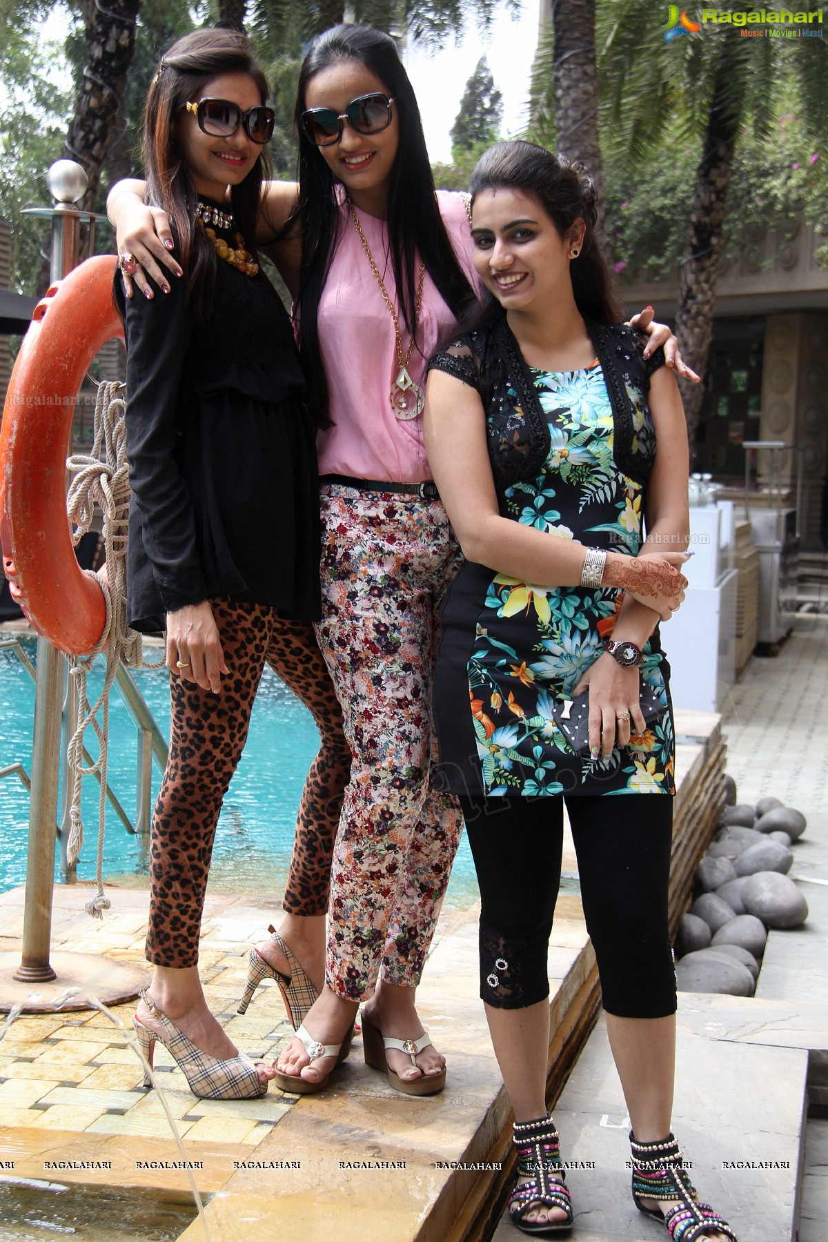 Hawaiian Pool Party at Marriot - Hosted by Jyothi & Sanchu