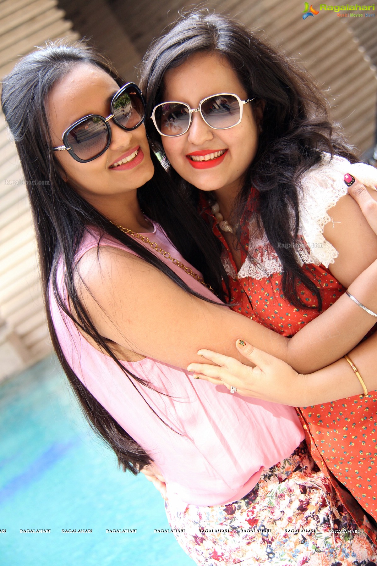 Hawaiian Pool Party at Marriot - Hosted by Jyothi & Sanchu