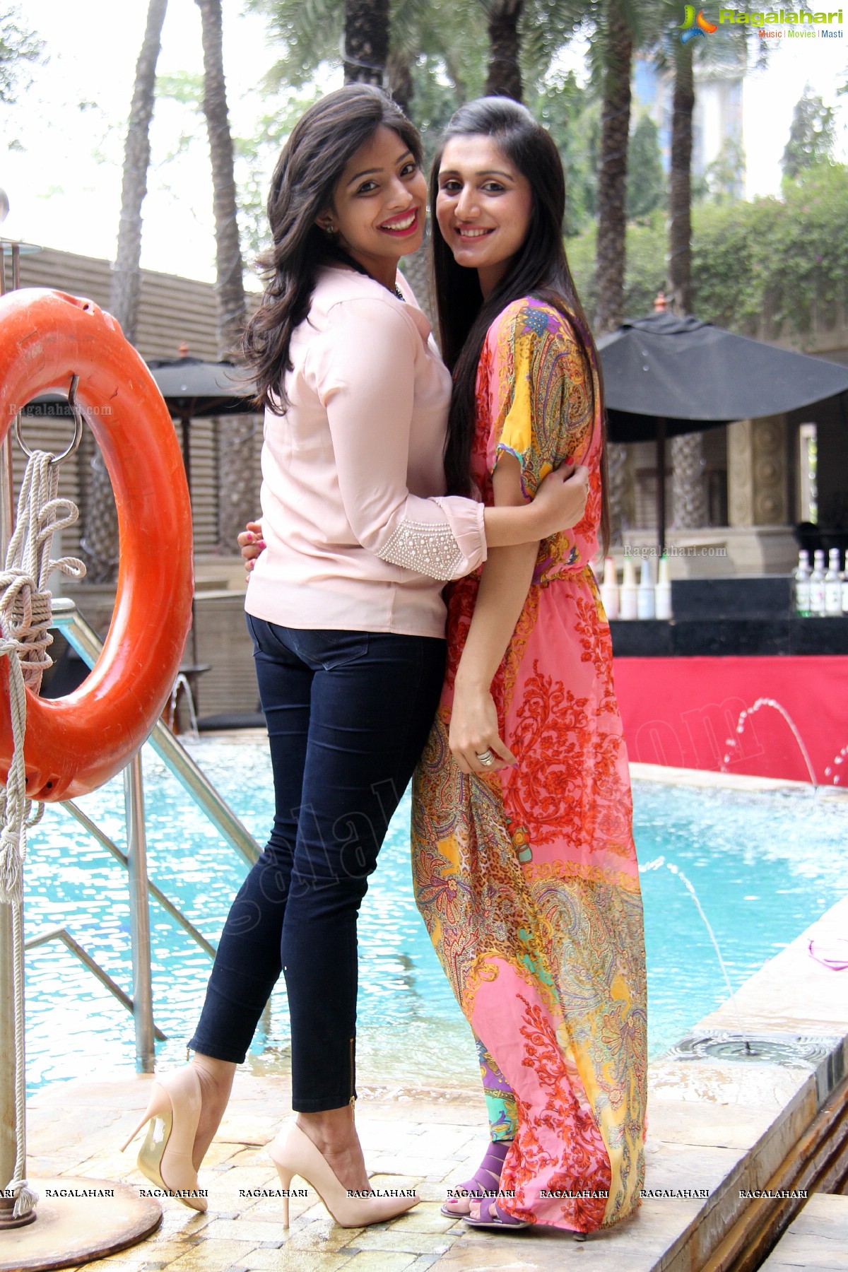 Hawaiian Pool Party at Marriot - Hosted by Jyothi & Sanchu