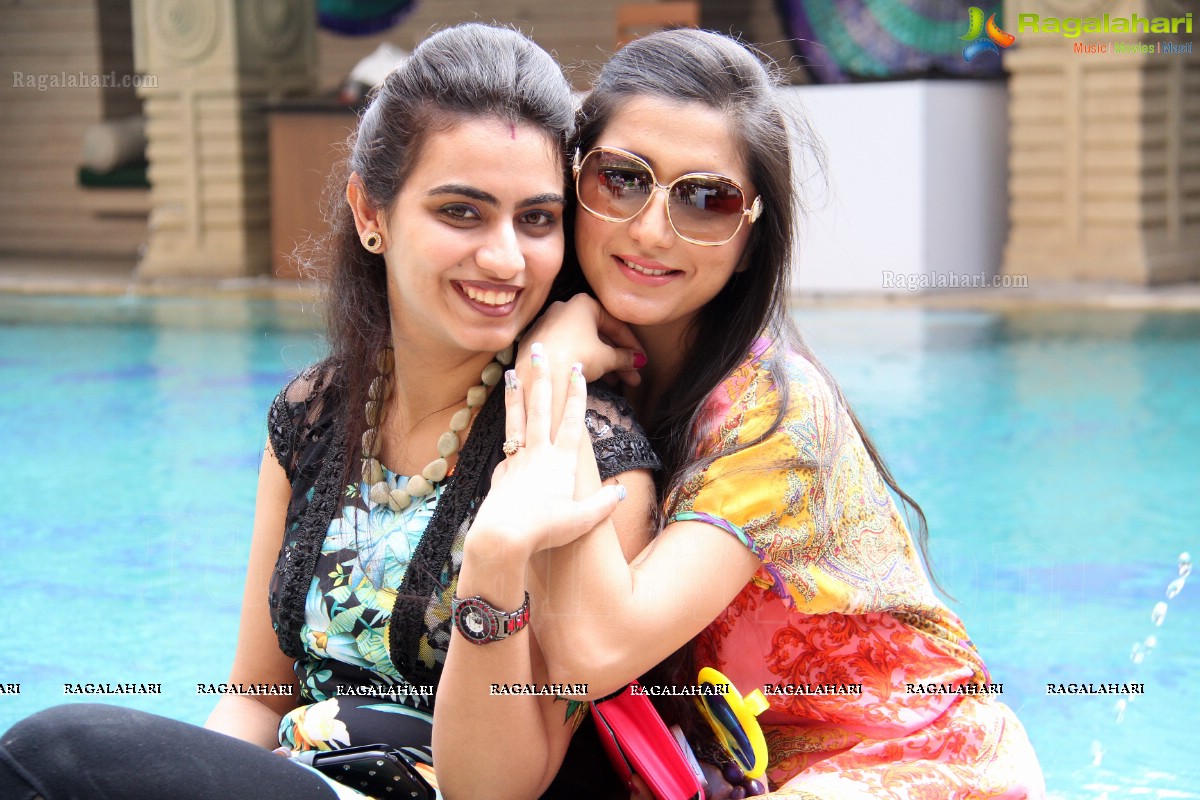 Hawaiian Pool Party at Marriot - Hosted by Jyothi & Sanchu