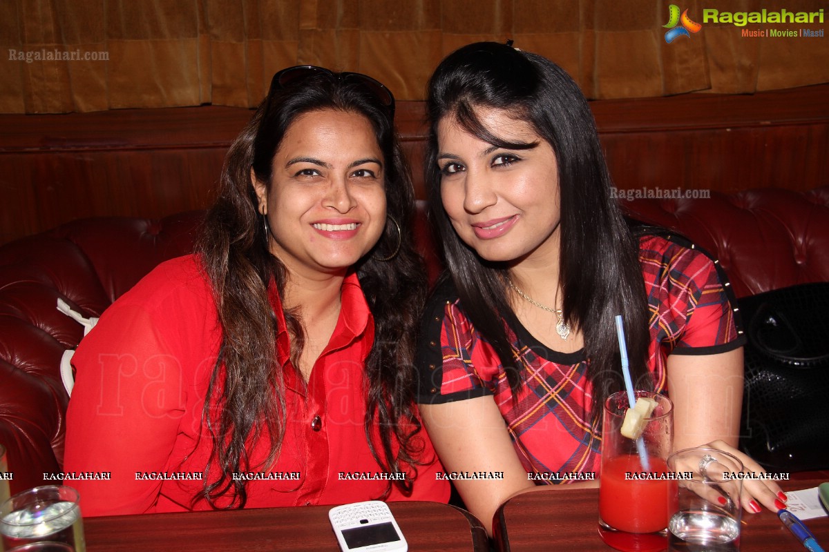 2nd Round of Gorgeous Girls Valentine Theme Party at 10D, Hyderabad