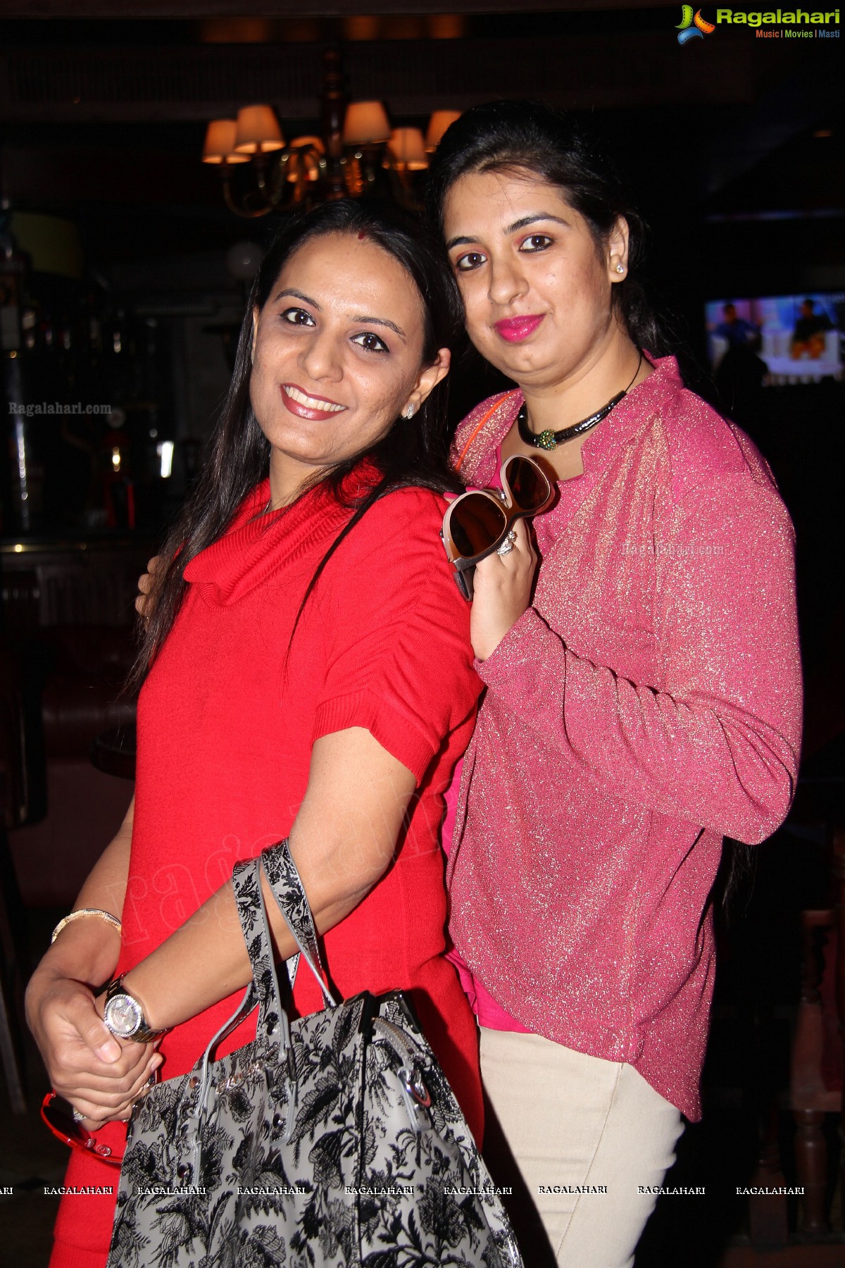 2nd Round of Gorgeous Girls Valentine Theme Party at 10D, Hyderabad