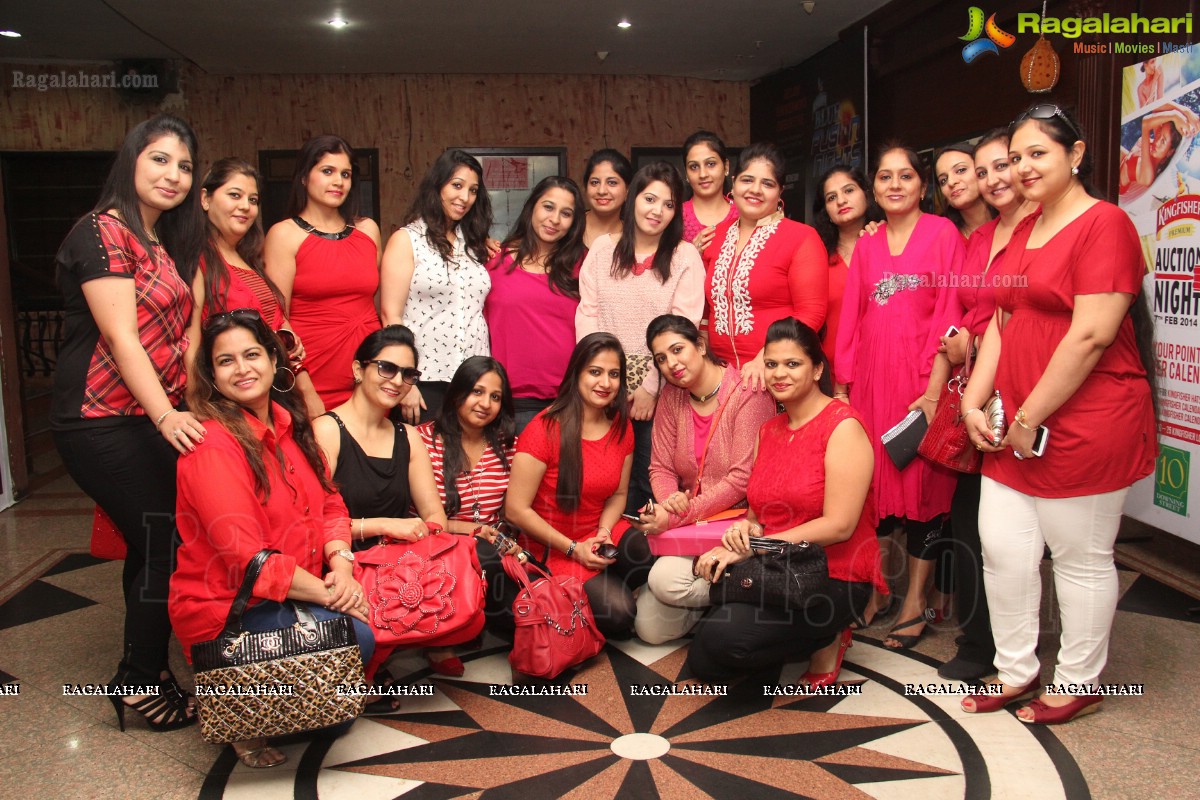 2nd Round of Gorgeous Girls Valentine Theme Party at 10D, Hyderabad