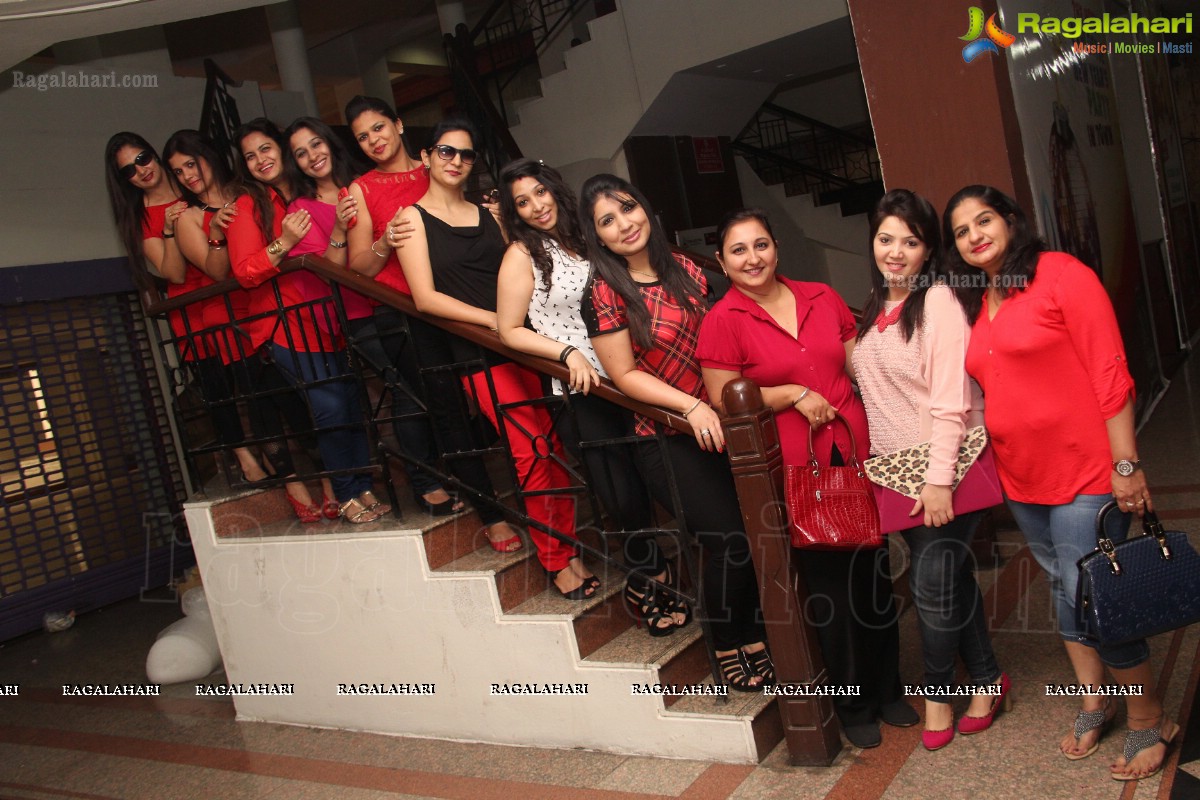 2nd Round of Gorgeous Girls Valentine Theme Party at 10D, Hyderabad