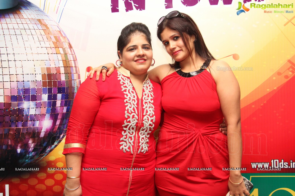 2nd Round of Gorgeous Girls Valentine Theme Party at 10D, Hyderabad