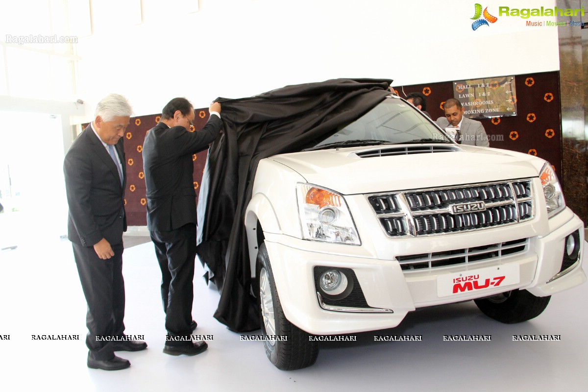 Isuzu Motors India launches MU-7 SUV in Hyderabad