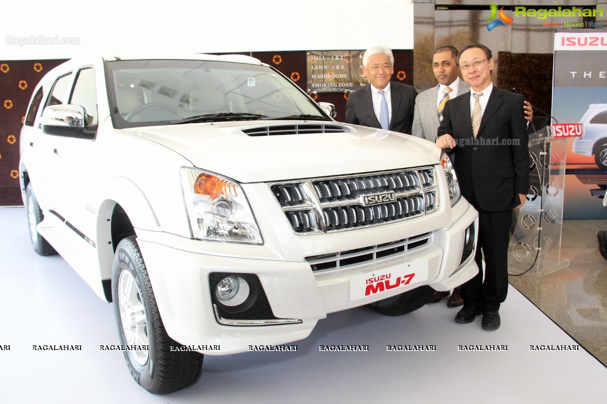 Isuzu Motors India launches MU-7 SUV in Hyderabad
