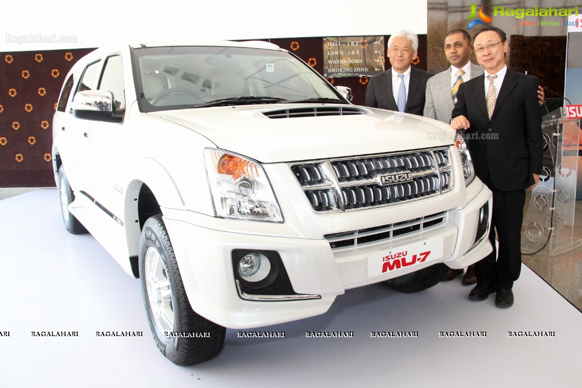 Isuzu Motors India launches MU-7 SUV in Hyderabad