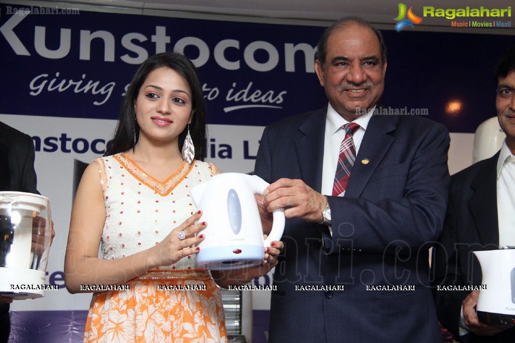 Reshma launches Kunstocom Innovative Range of Home Appliances, Hyderabad