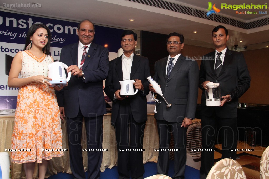 Reshma launches Kunstocom Innovative Range of Home Appliances, Hyderabad
