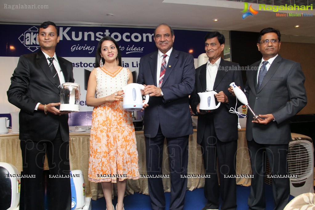 Reshma launches Kunstocom Innovative Range of Home Appliances, Hyderabad