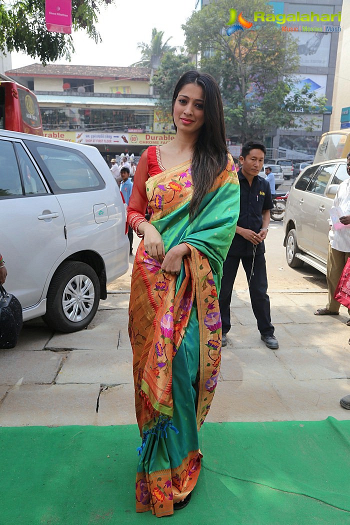 Lakshmi Rai launches Pongal Collection at Shree Nikethan, Chennai