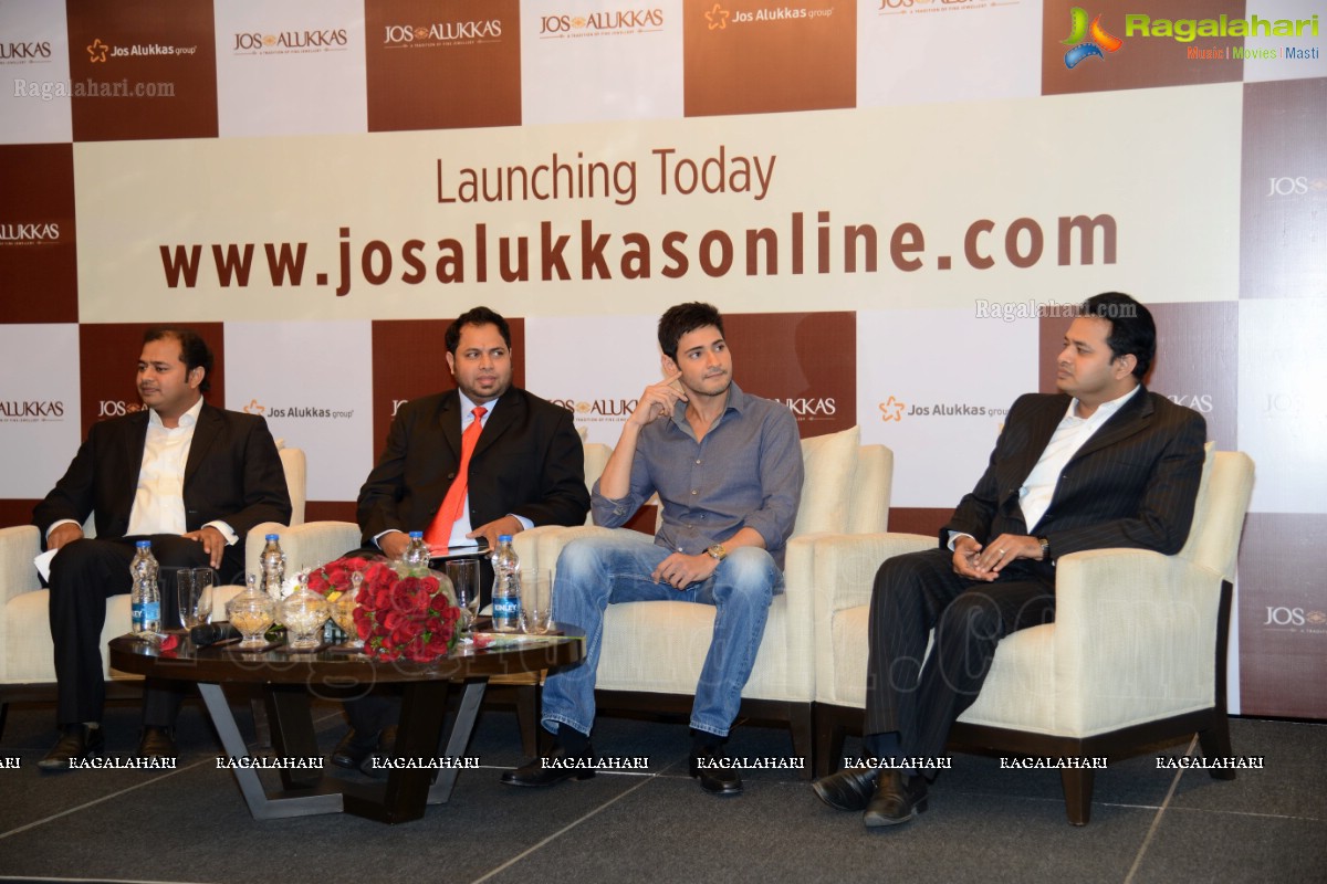 Mahesh Babu inaugurates Jos Alukkas Online Shopping Website, Hyderabad