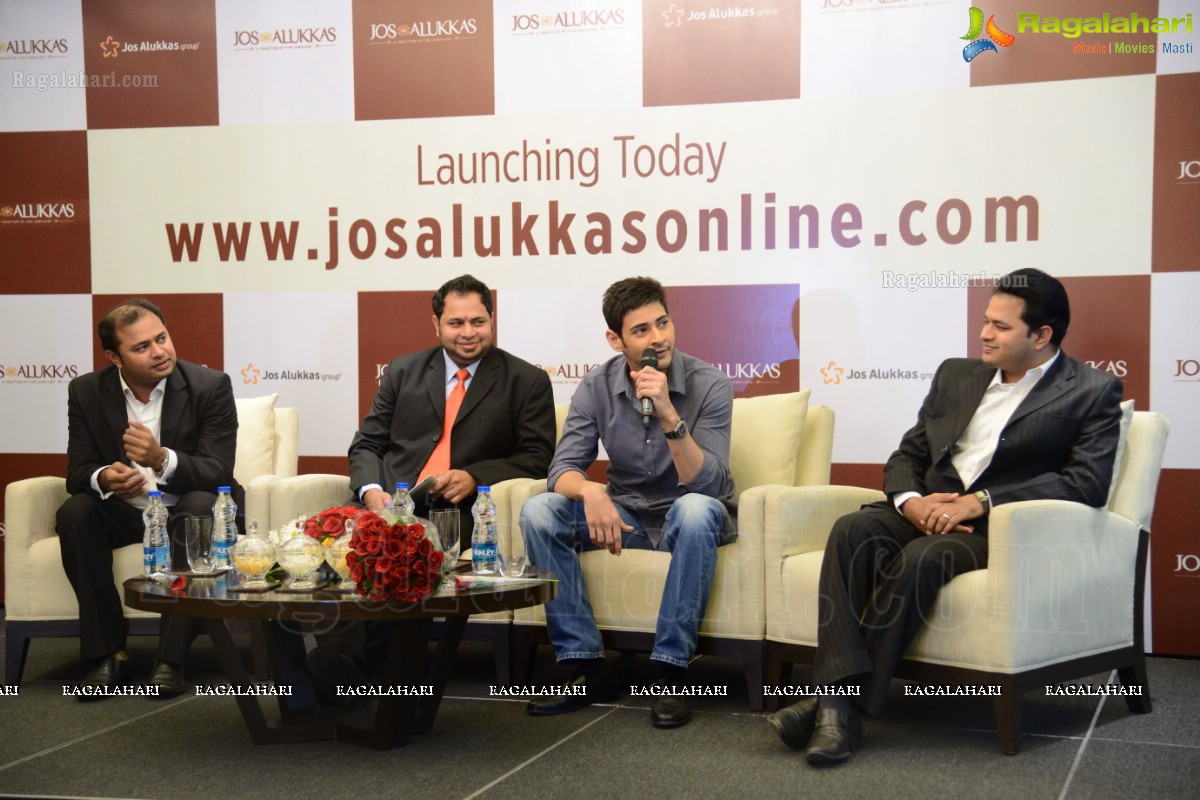 Mahesh Babu inaugurates Jos Alukkas Online Shopping Website, Hyderabad