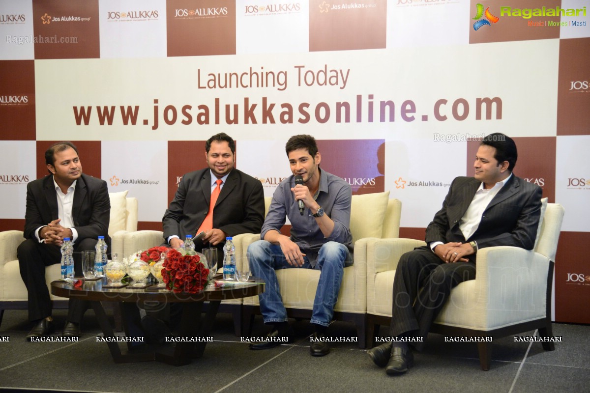 Mahesh Babu inaugurates Jos Alukkas Online Shopping Website, Hyderabad