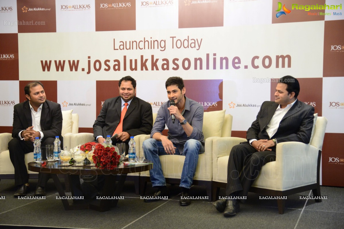 Mahesh Babu inaugurates Jos Alukkas Online Shopping Website, Hyderabad