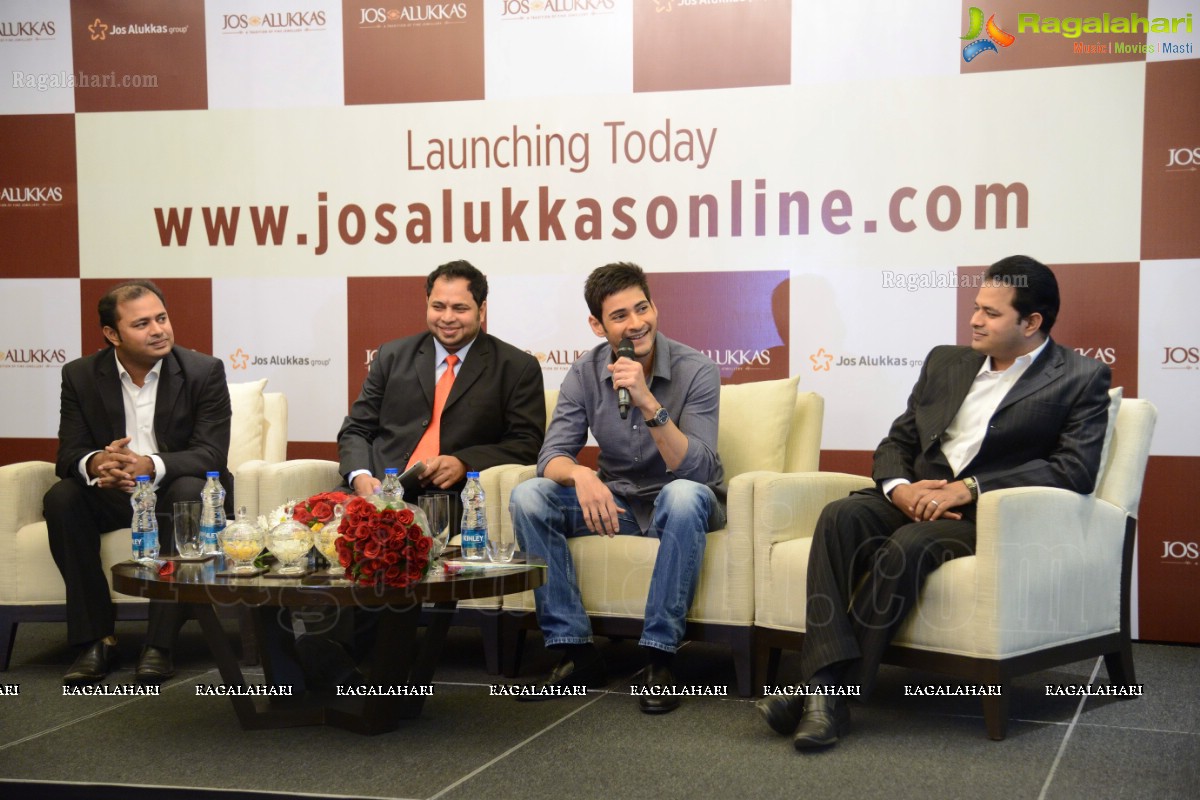 Mahesh Babu inaugurates Jos Alukkas Online Shopping Website, Hyderabad