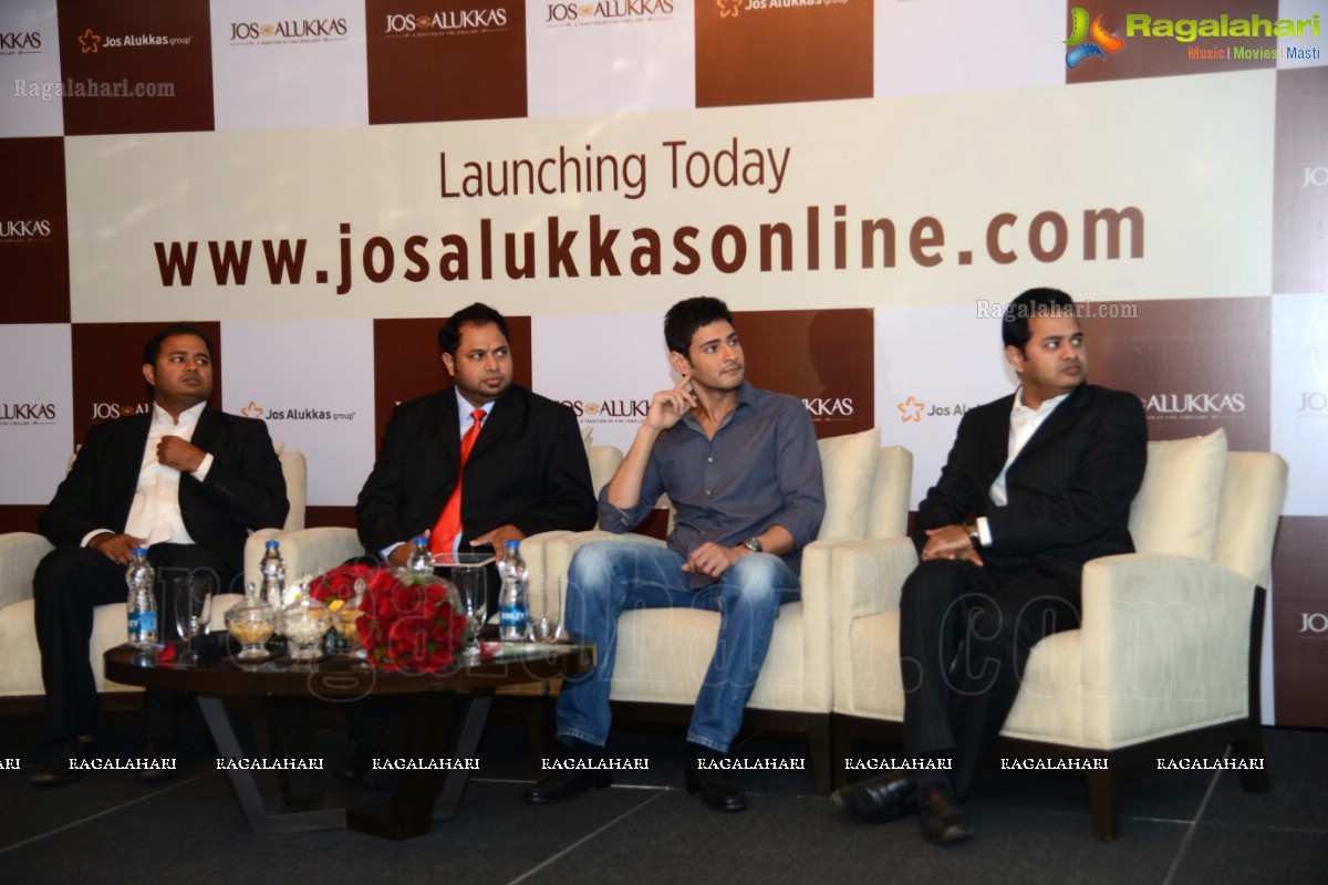 Mahesh Babu inaugurates Jos Alukkas Online Shopping Website, Hyderabad