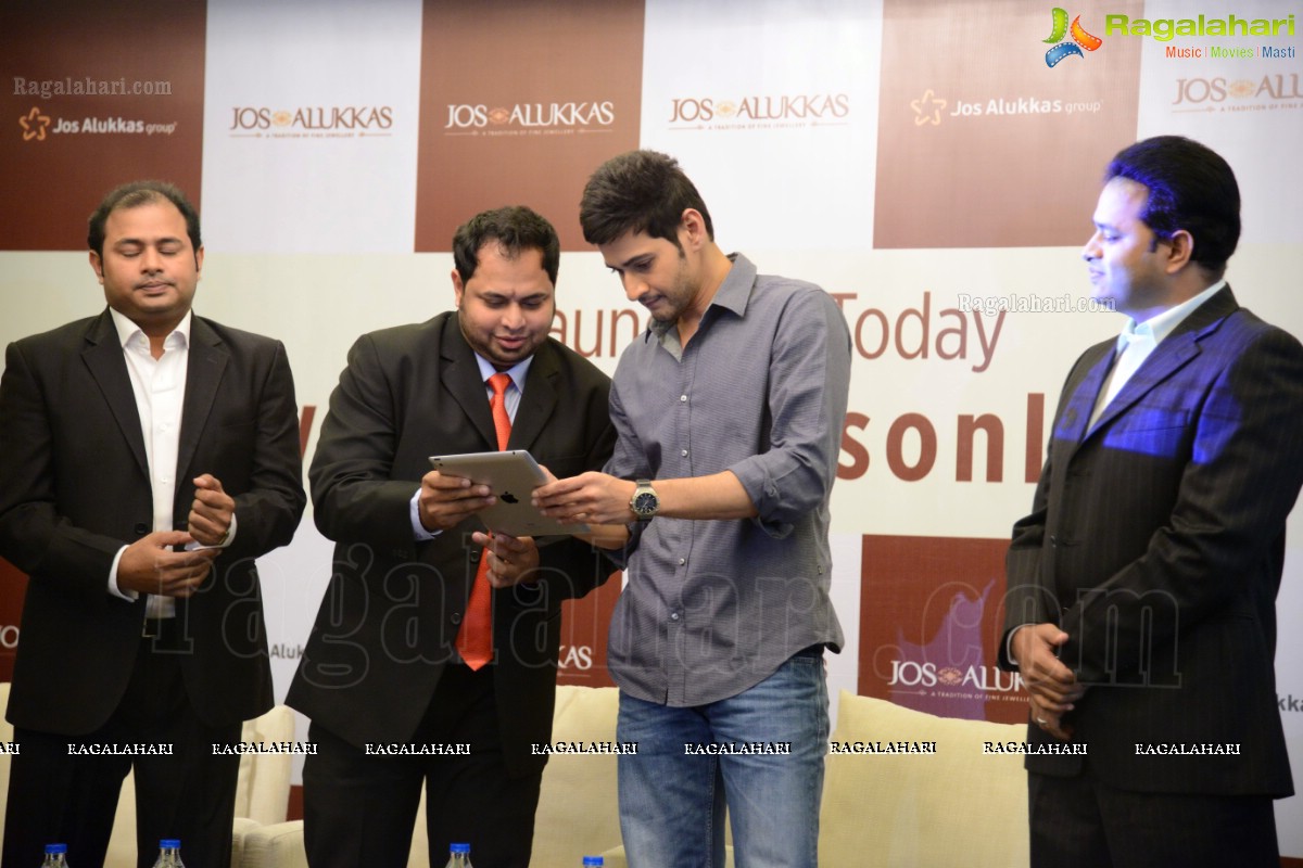 Mahesh Babu inaugurates Jos Alukkas Online Shopping Website, Hyderabad