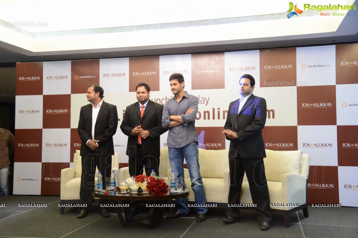 Mahesh Babu inaugurates Jos Alukkas Online Shopping Website, Hyderabad