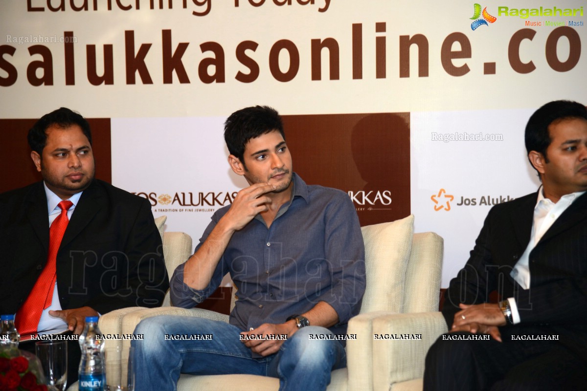 Mahesh Babu inaugurates Jos Alukkas Online Shopping Website, Hyderabad