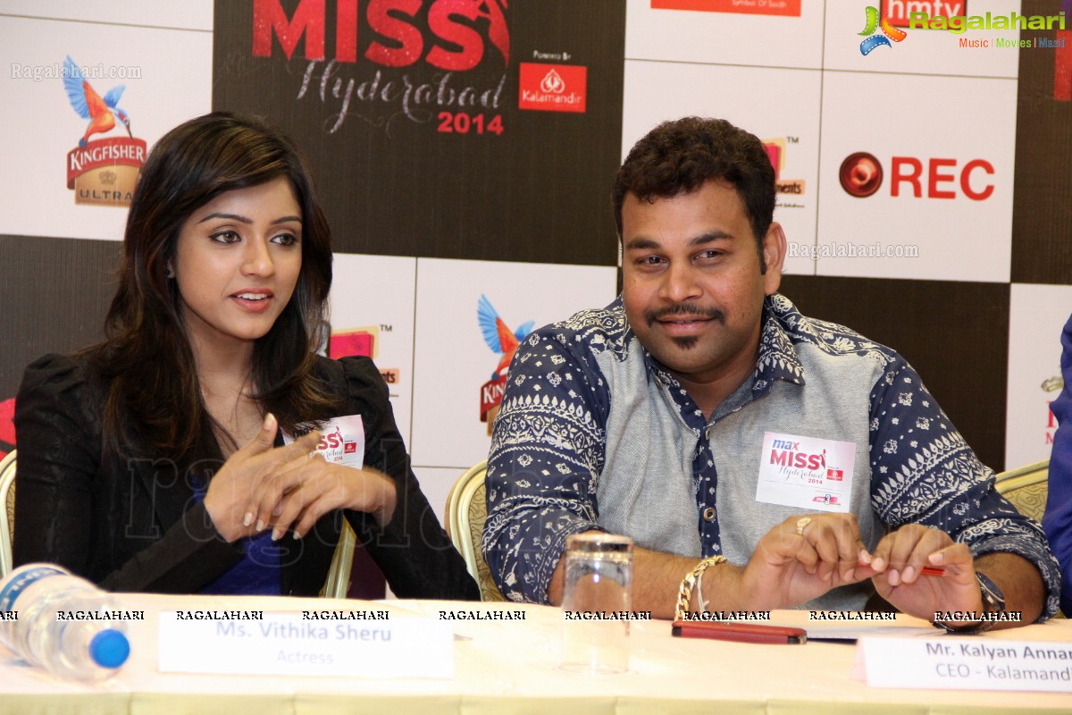 Max Miss Hyderabad 2014 Press Meet