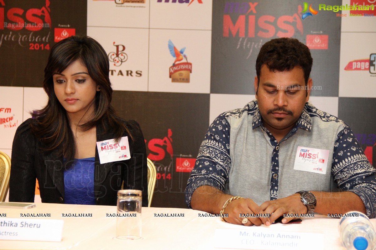 Max Miss Hyderabad 2014 Press Meet