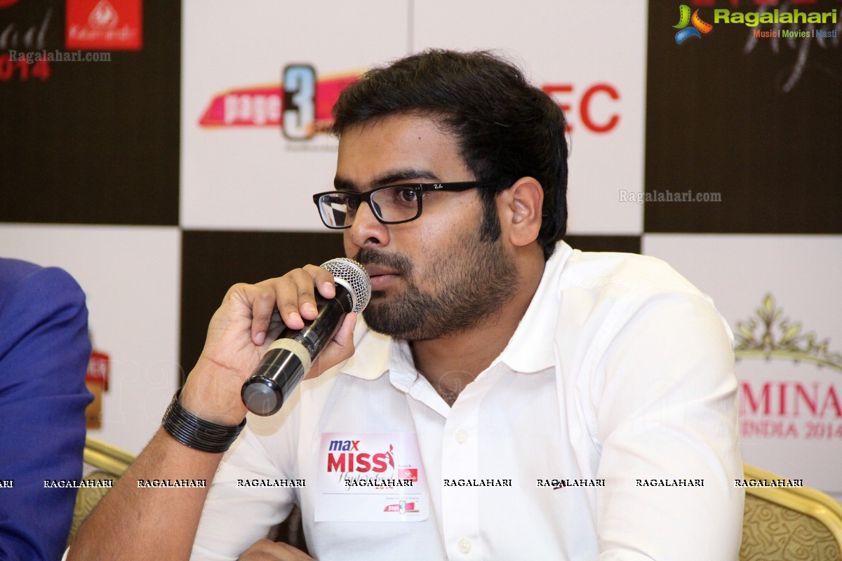 Max Miss Hyderabad 2014 Press Meet