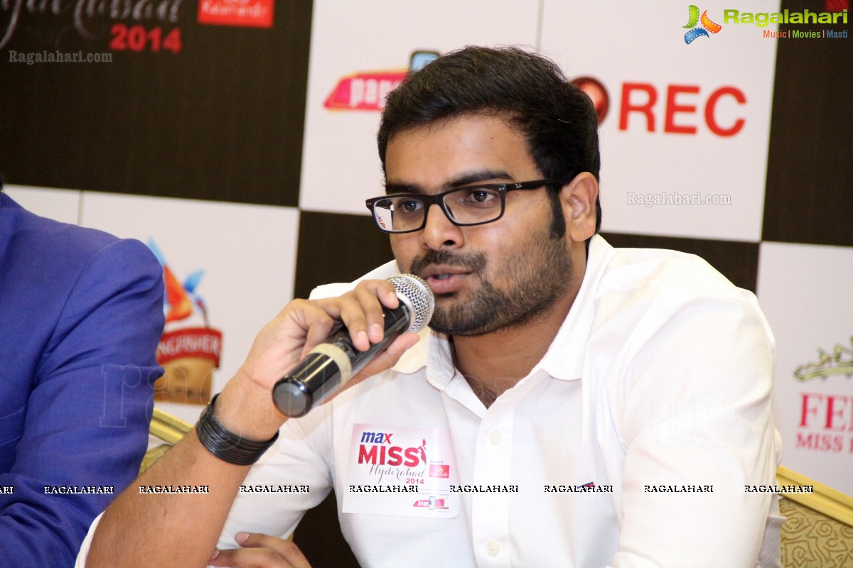 Max Miss Hyderabad 2014 Press Meet