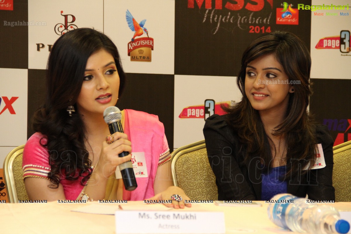 Max Miss Hyderabad 2014 Press Meet